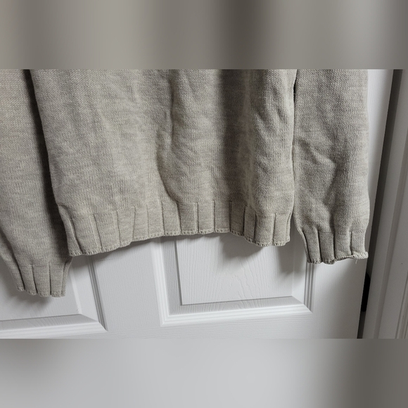 Chaps Ralph Lauren-Mens Half Zip Sweater-NWOT-Size L - Picture 5 of 6